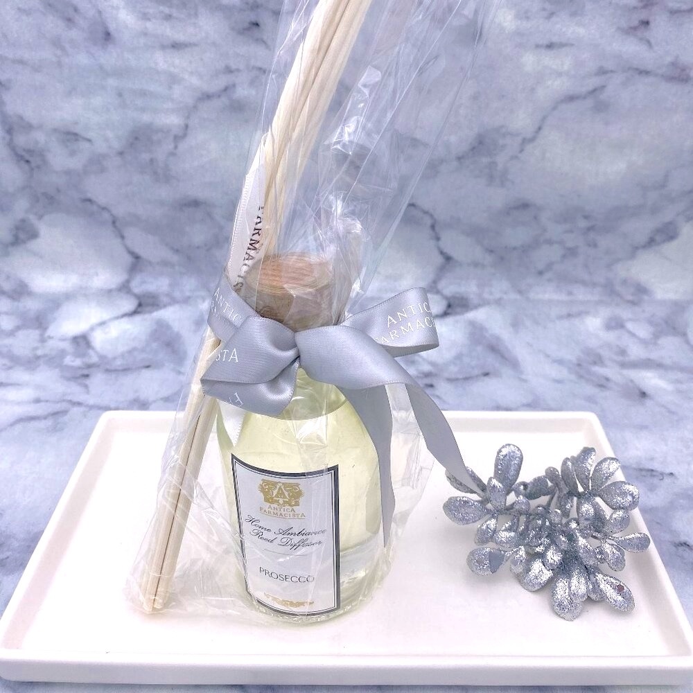 Antica Farmacista Prosecco Home Ambiance Reed Diffuser-Full Size 200ml,6.8oz-NEW - Picture 2 of 13